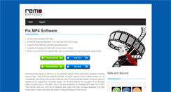 Desktop Screenshot of fixmp4.com