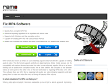 Tablet Screenshot of fixmp4.com